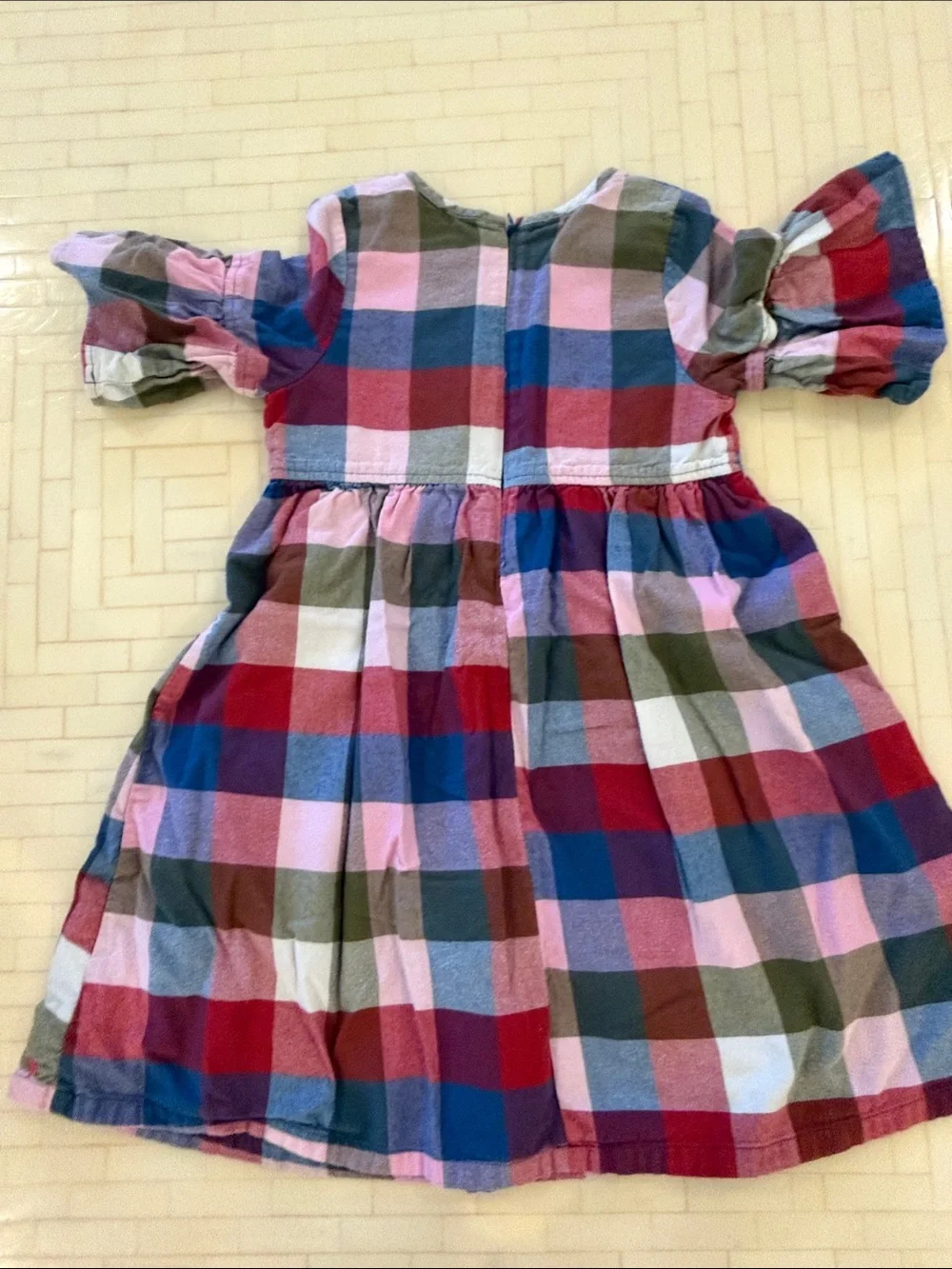 Pink Chicken playful plaid